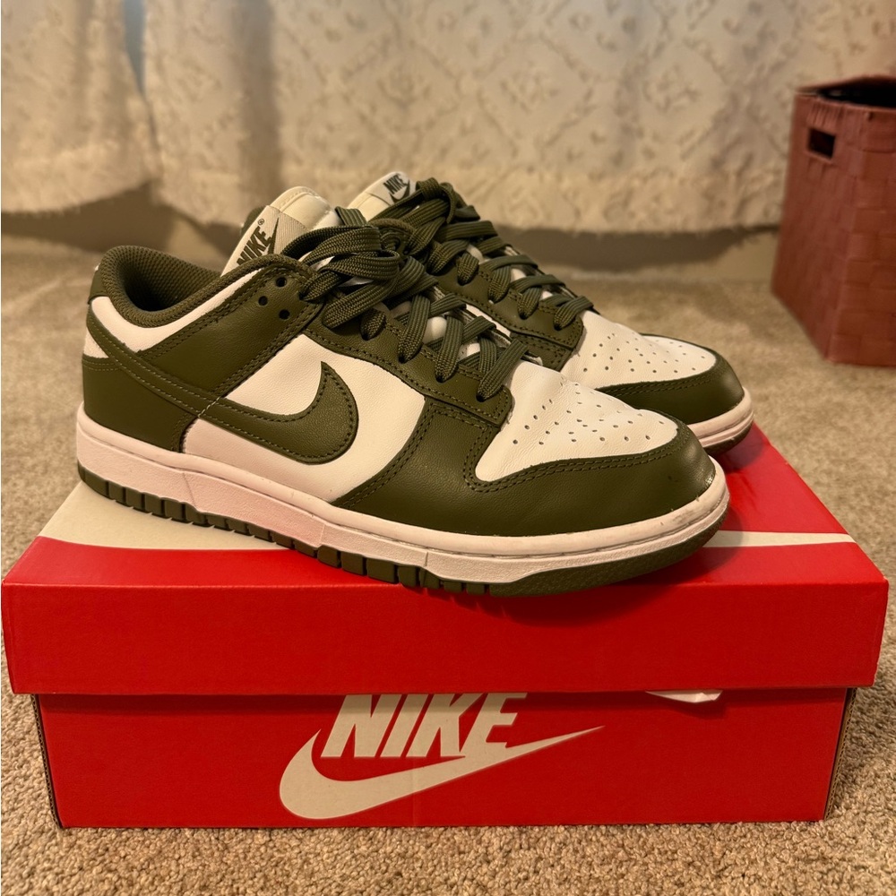 Women’s Nike Medium Olive Dunks